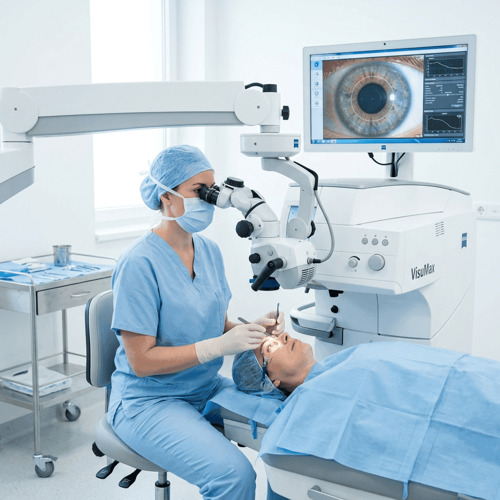 Zeiss VisuMax 800 Laser Operation
